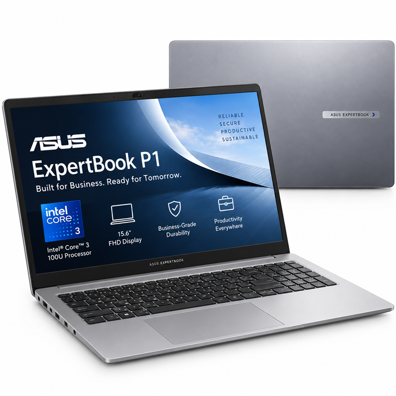 ASUS ExpertBook P1 P1503CVA Core 3 100U 15.6" FHD Laptop