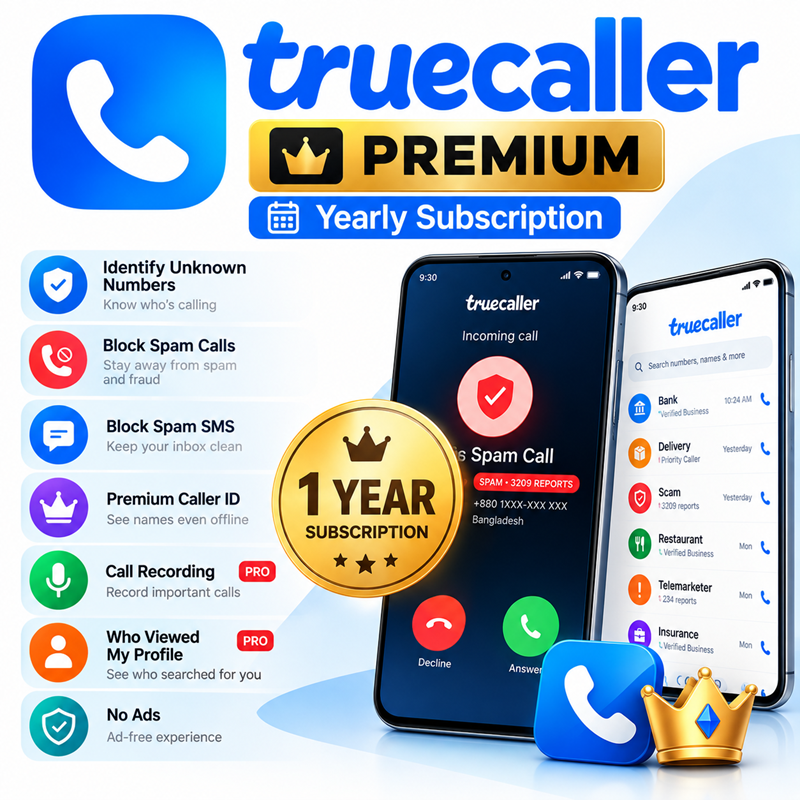 Truecaller Premium Yearly Subscription